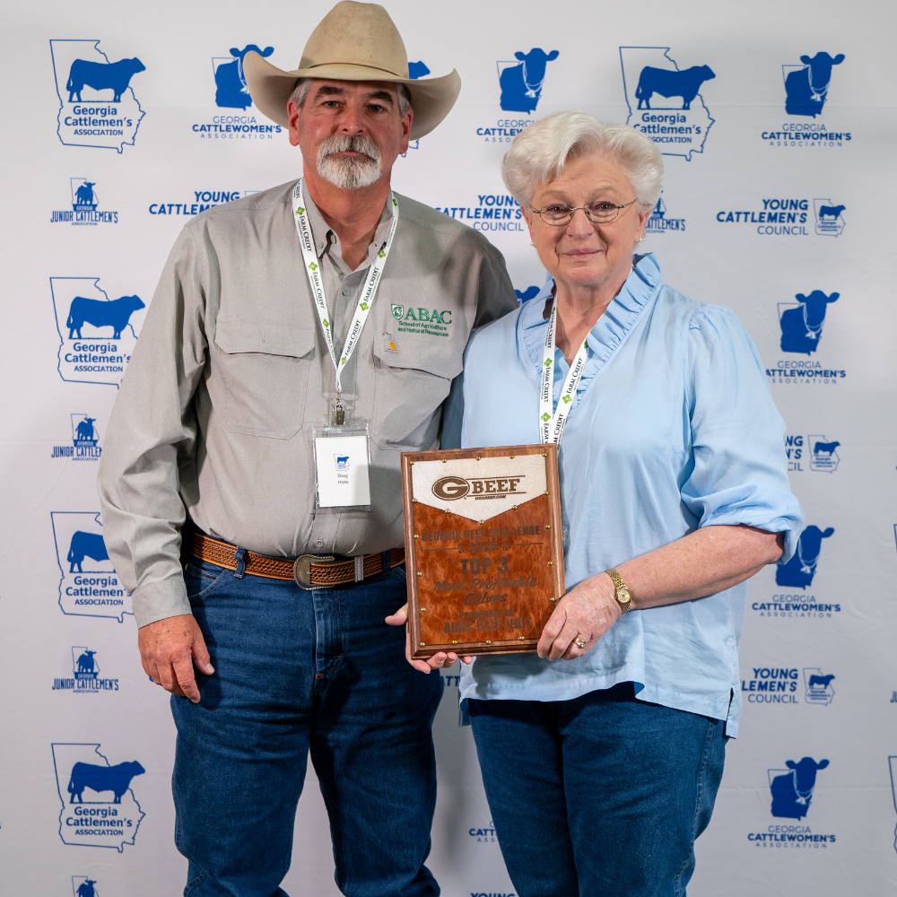 GCA Beef Challenge Award_Doug and Mary Ellen Hicks_WLD8181