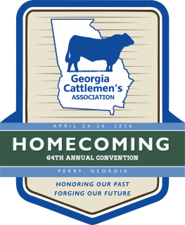 Georgia Cattleman's Association Homecoming logo